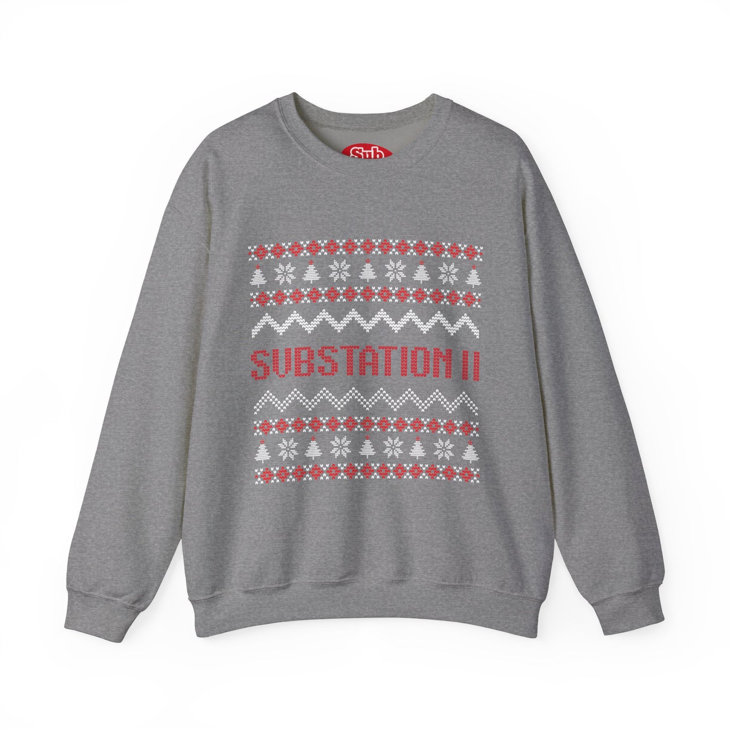 Faux Knit Sub Station II Holiday Sweatshirt