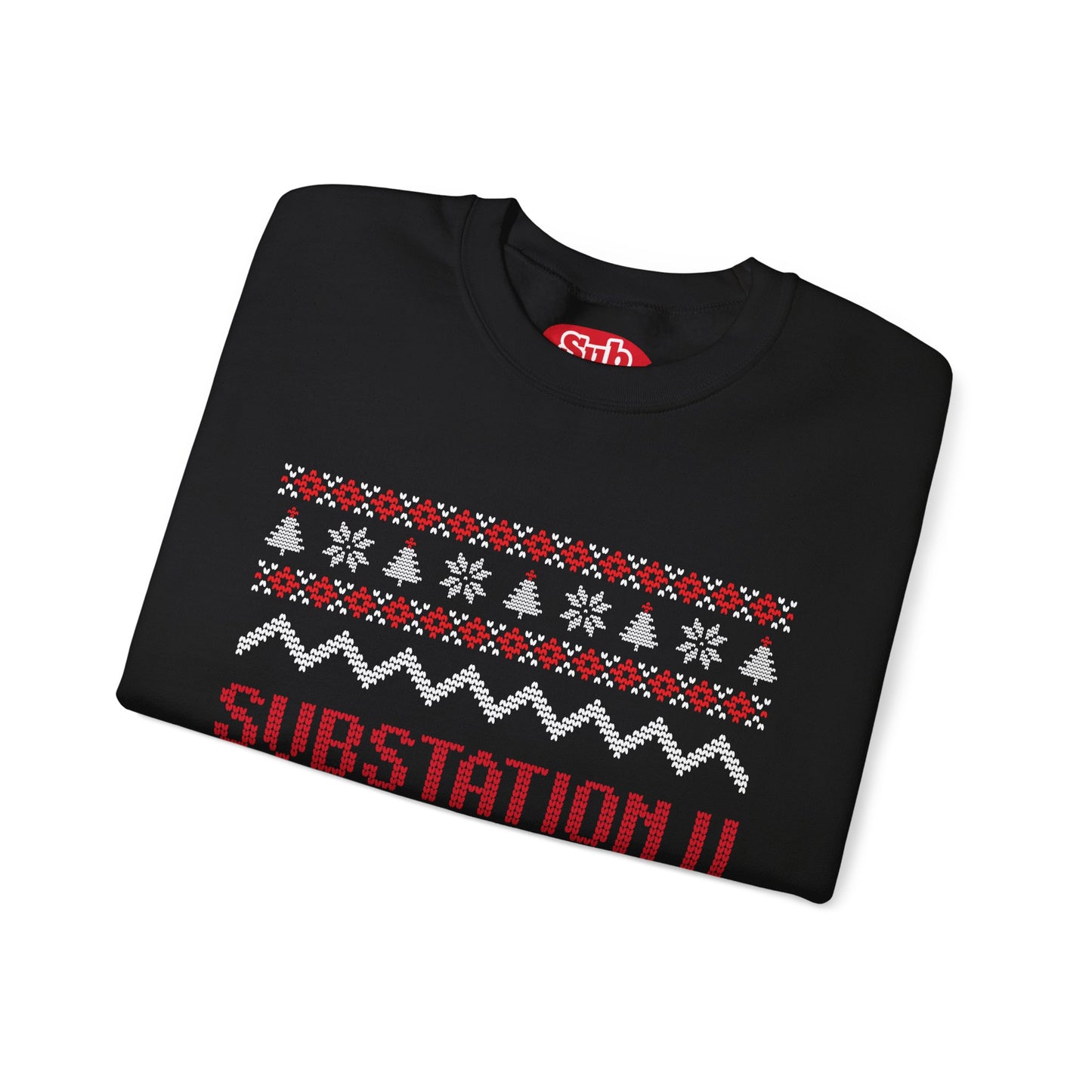 Faux Knit Sub Station II Holiday Sweatshirt