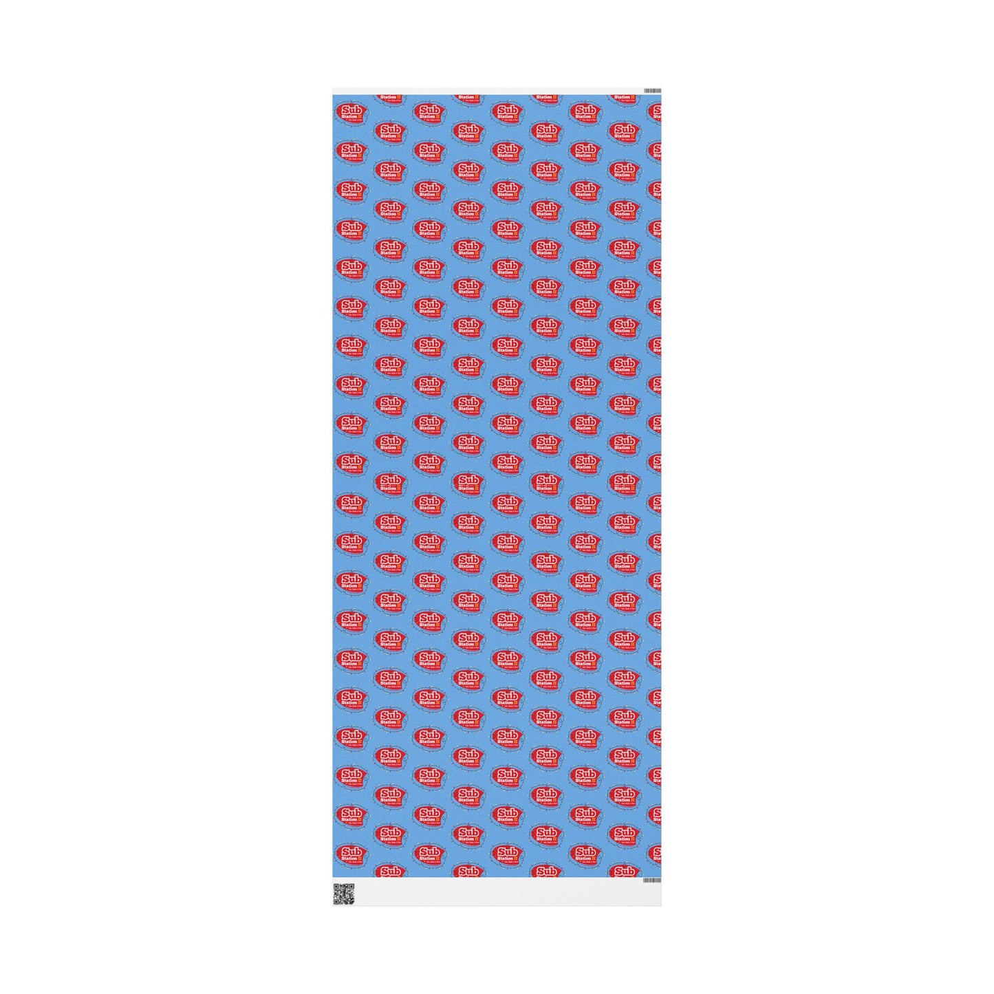 Sub Station II Holiday Lights Logo Wrapping Paper