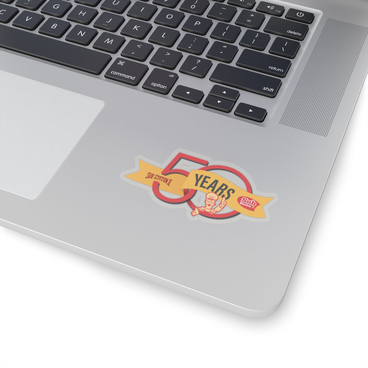 50th Anniversary Sticker