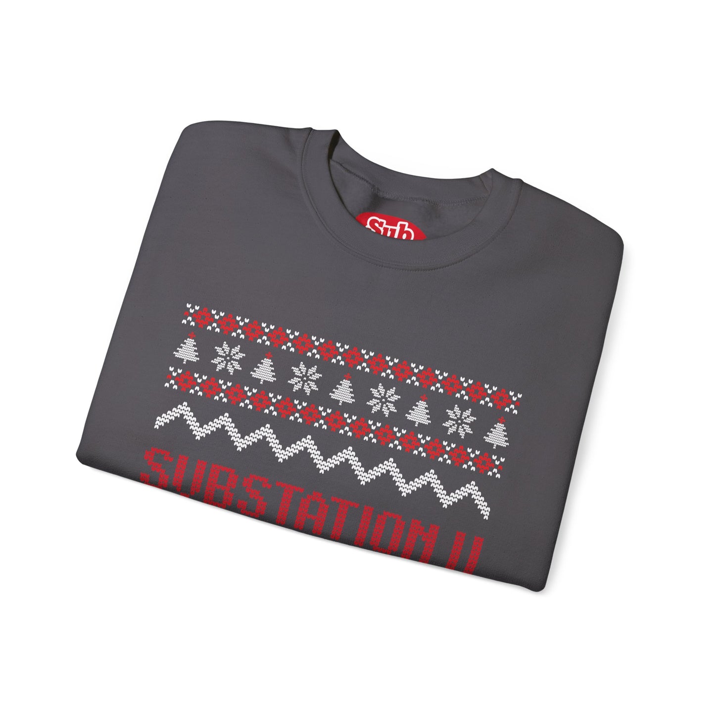Faux Knit Sub Station II Holiday Sweatshirt