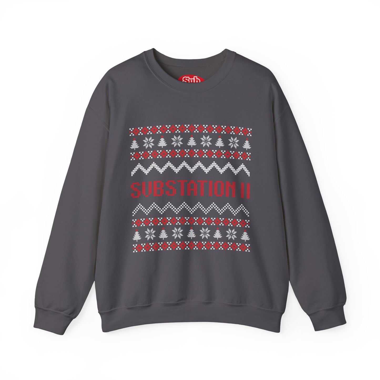 Faux Knit Sub Station II Holiday Sweatshirt