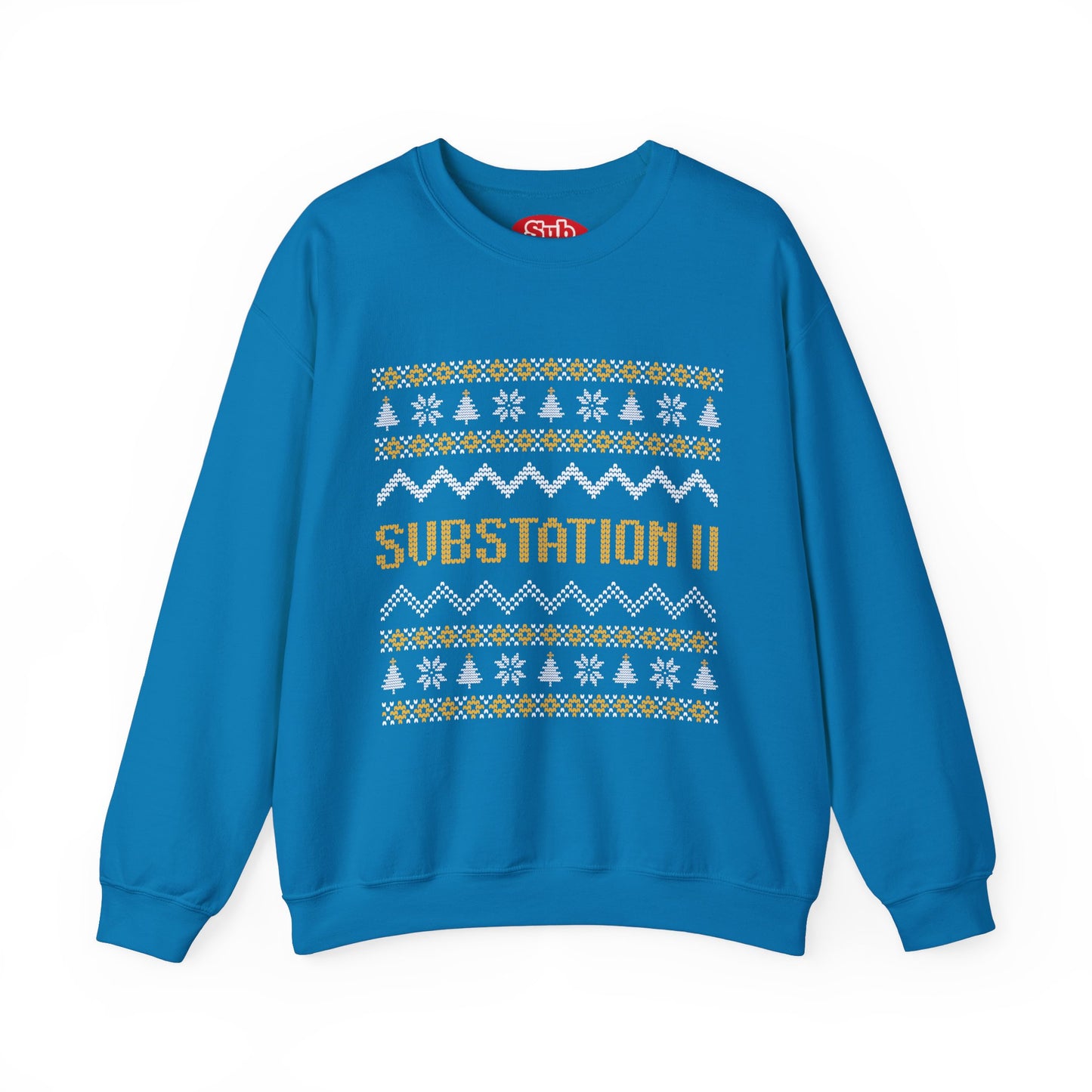 Faux Knit Sub Station II Holiday Sweatshirt