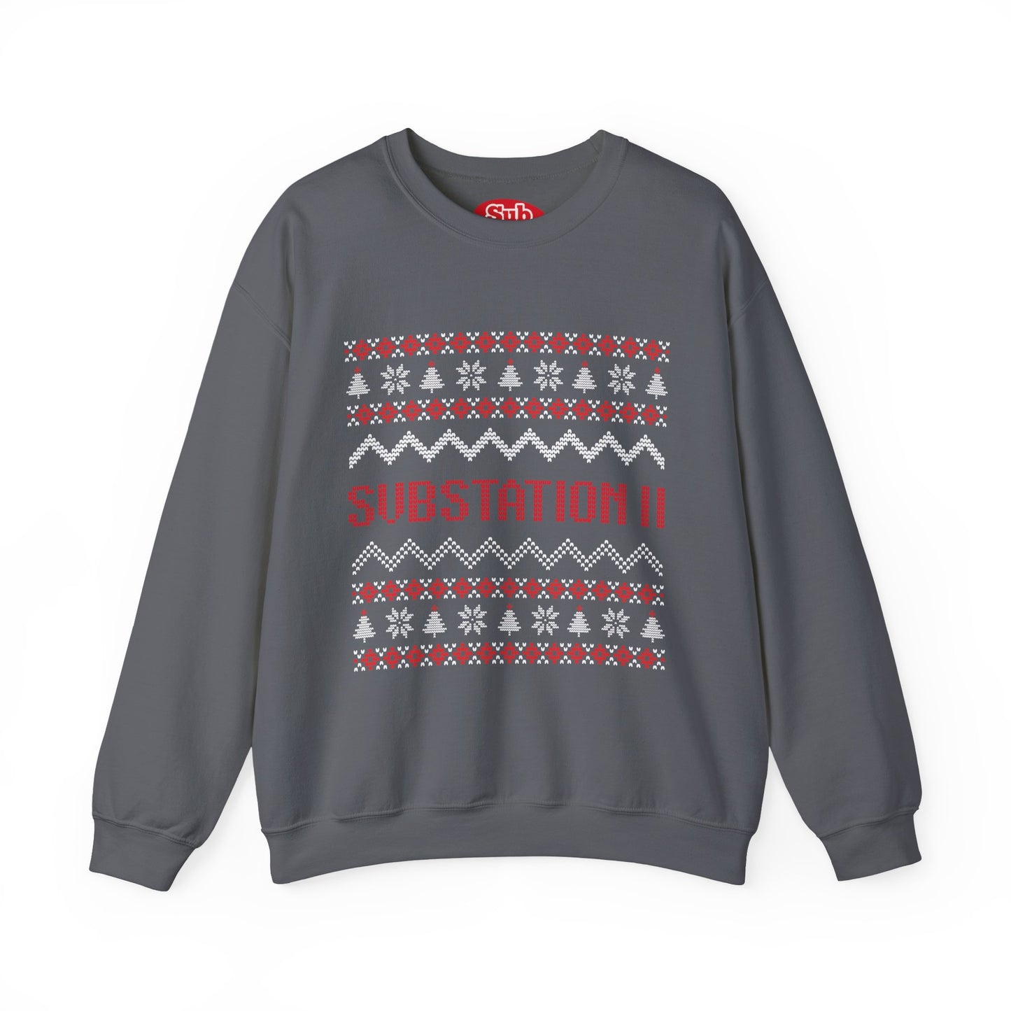 Faux Knit Sub Station II Holiday Sweatshirt