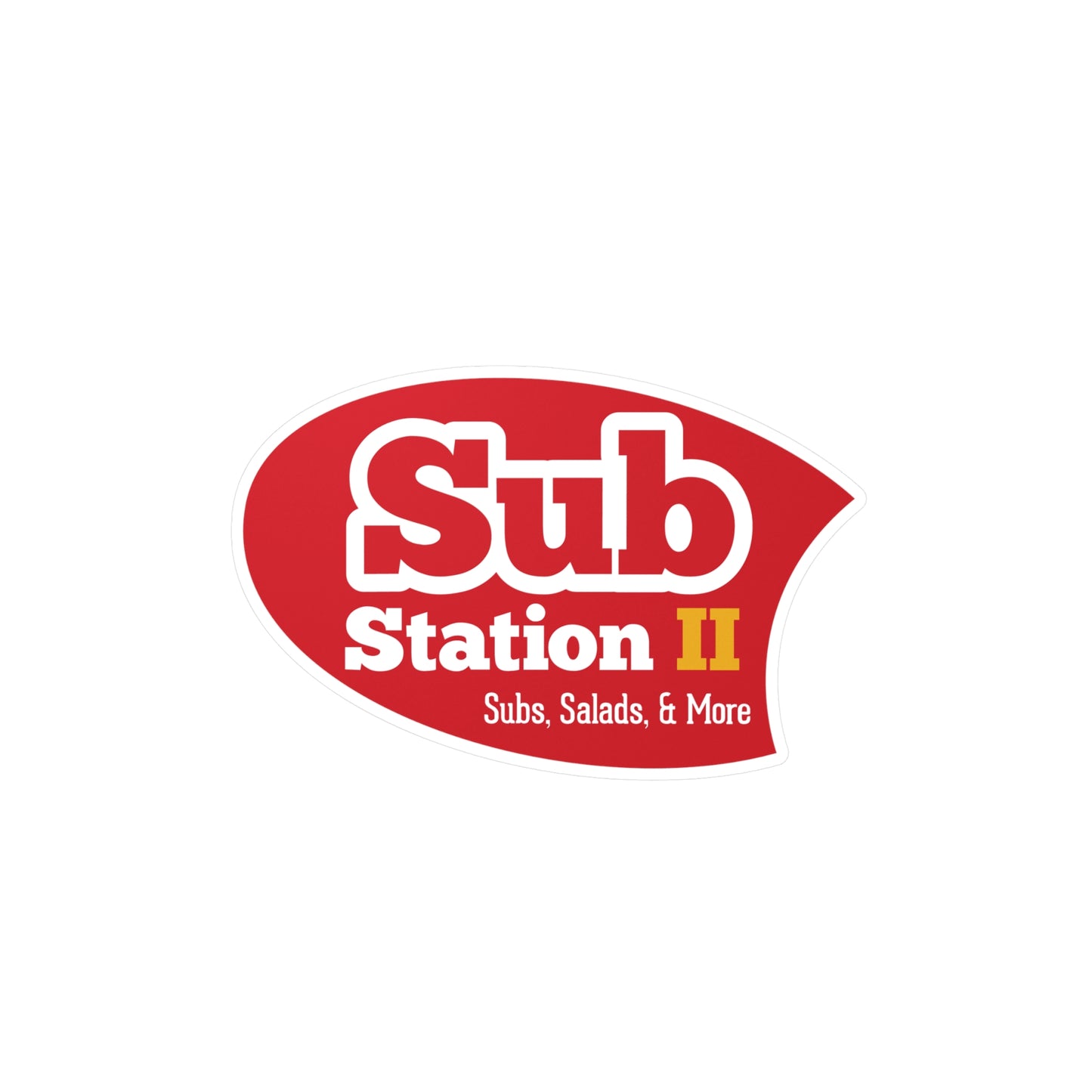 Sub Station II Decal