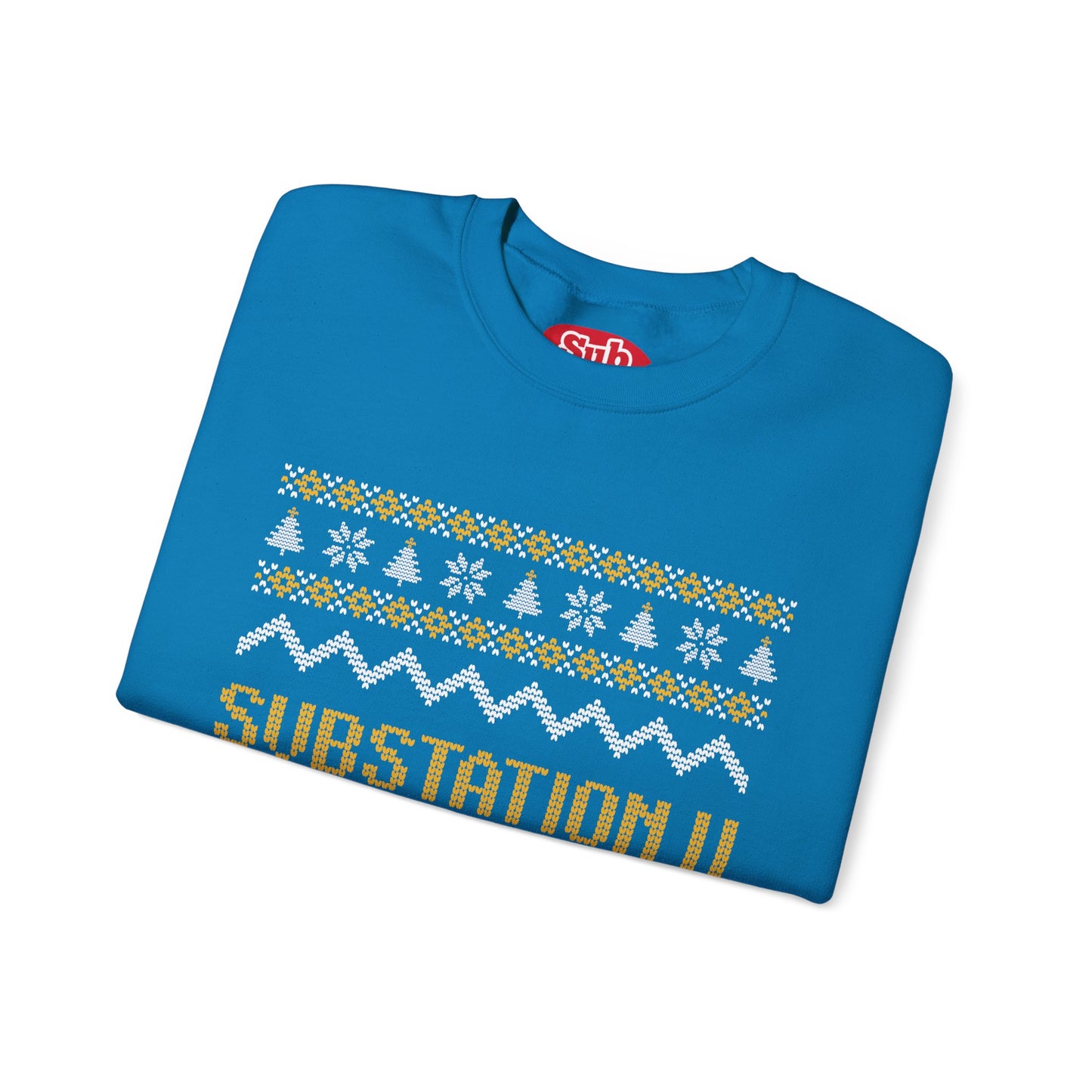 Faux Knit Sub Station II Holiday Sweatshirt