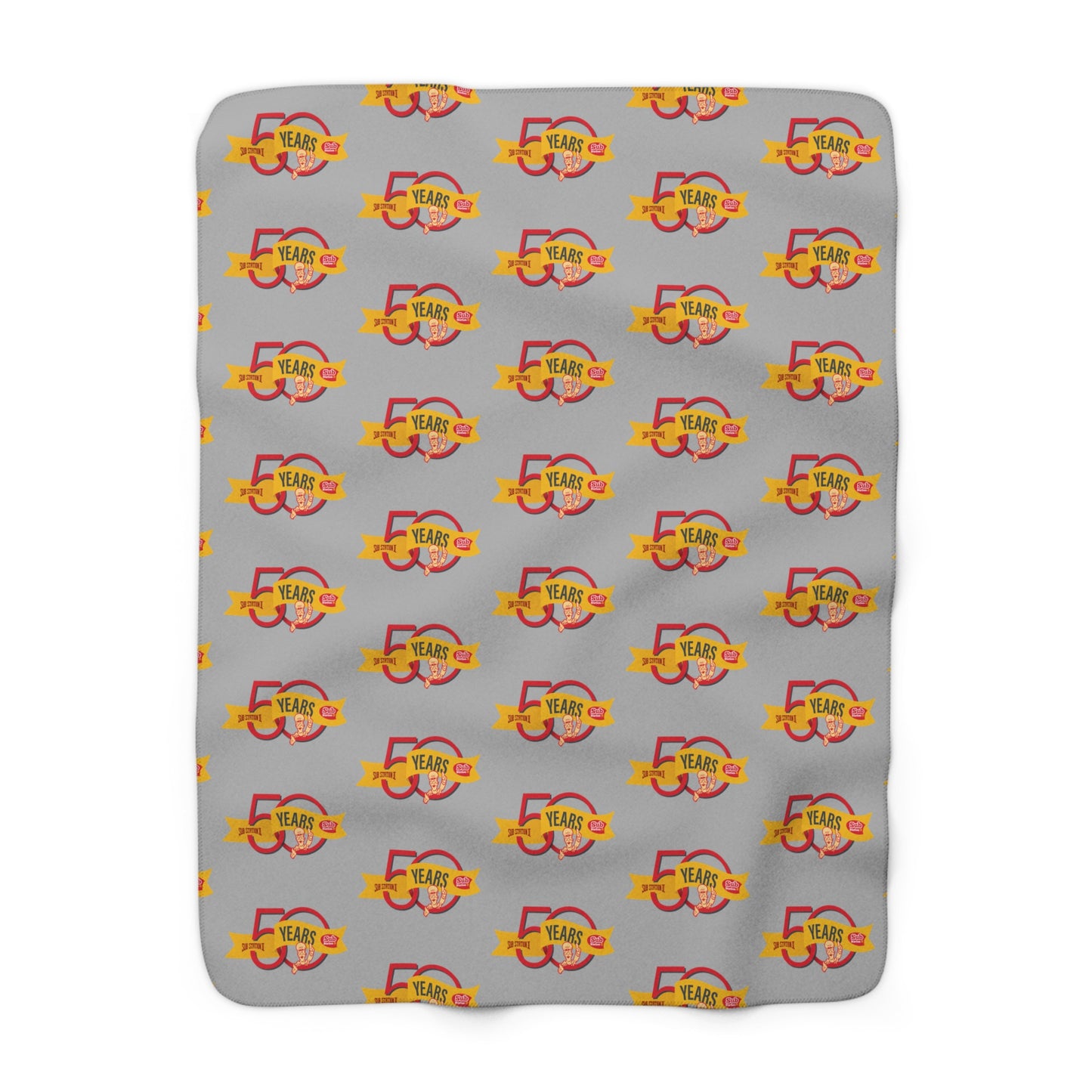 50th Anniversary Sherpa Fleece Blanket