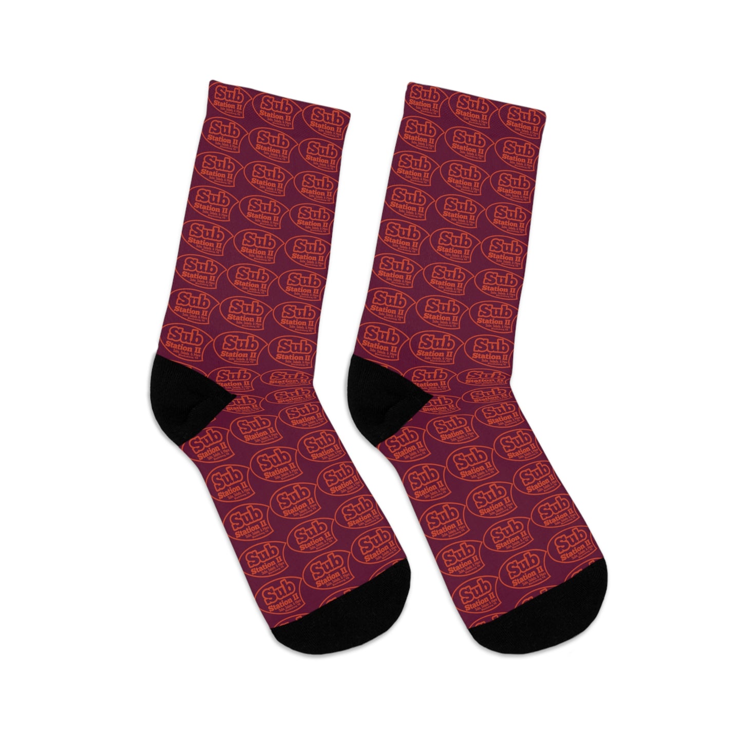 Sub Station II Blacksburg Socks