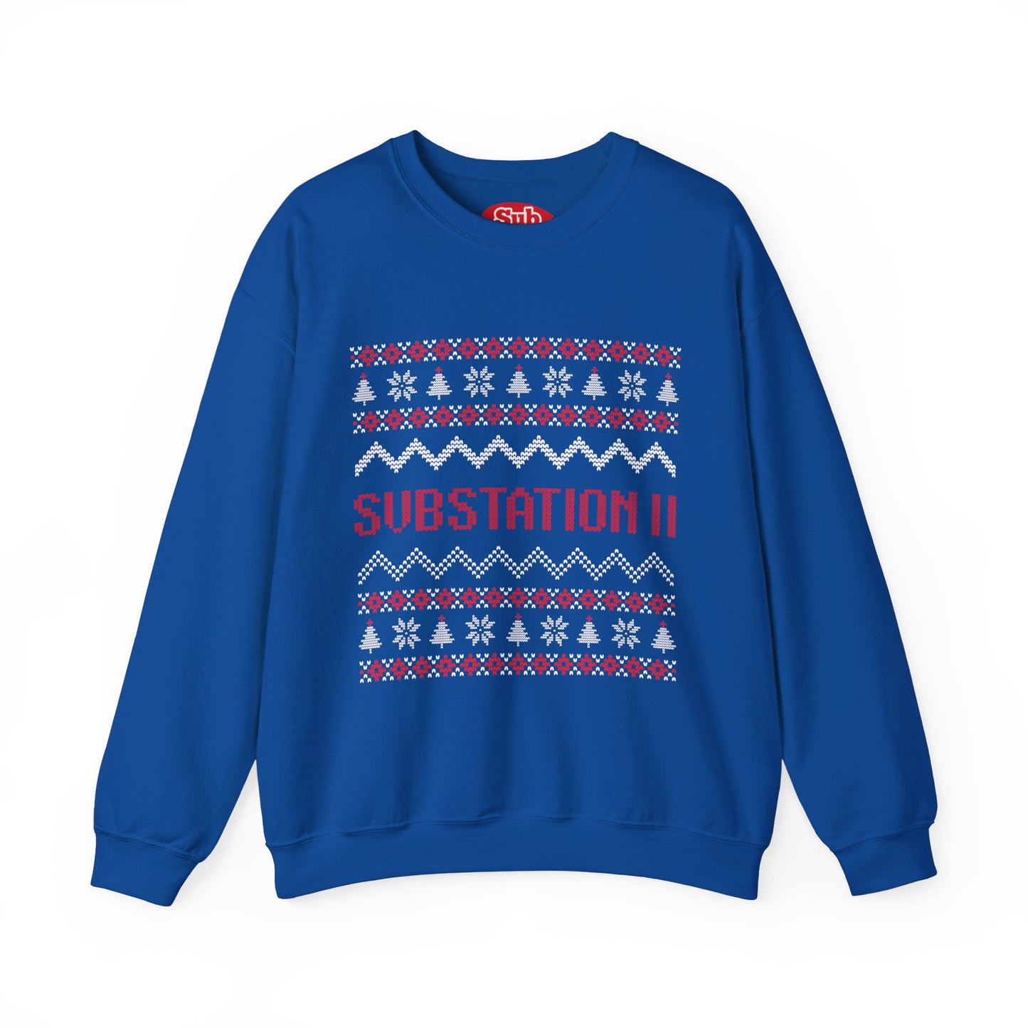 Faux Knit Sub Station II Holiday Sweatshirt