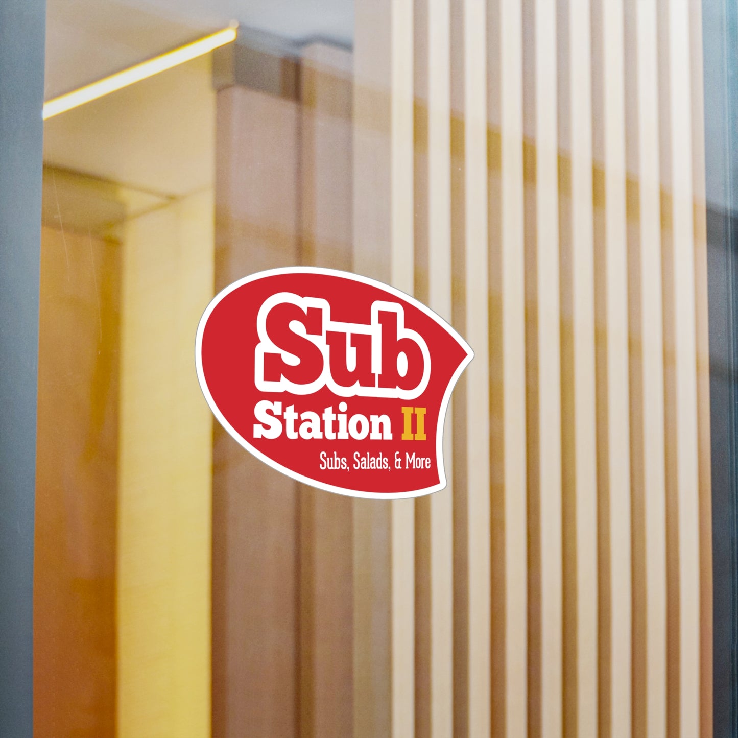 Sub Station II Decal