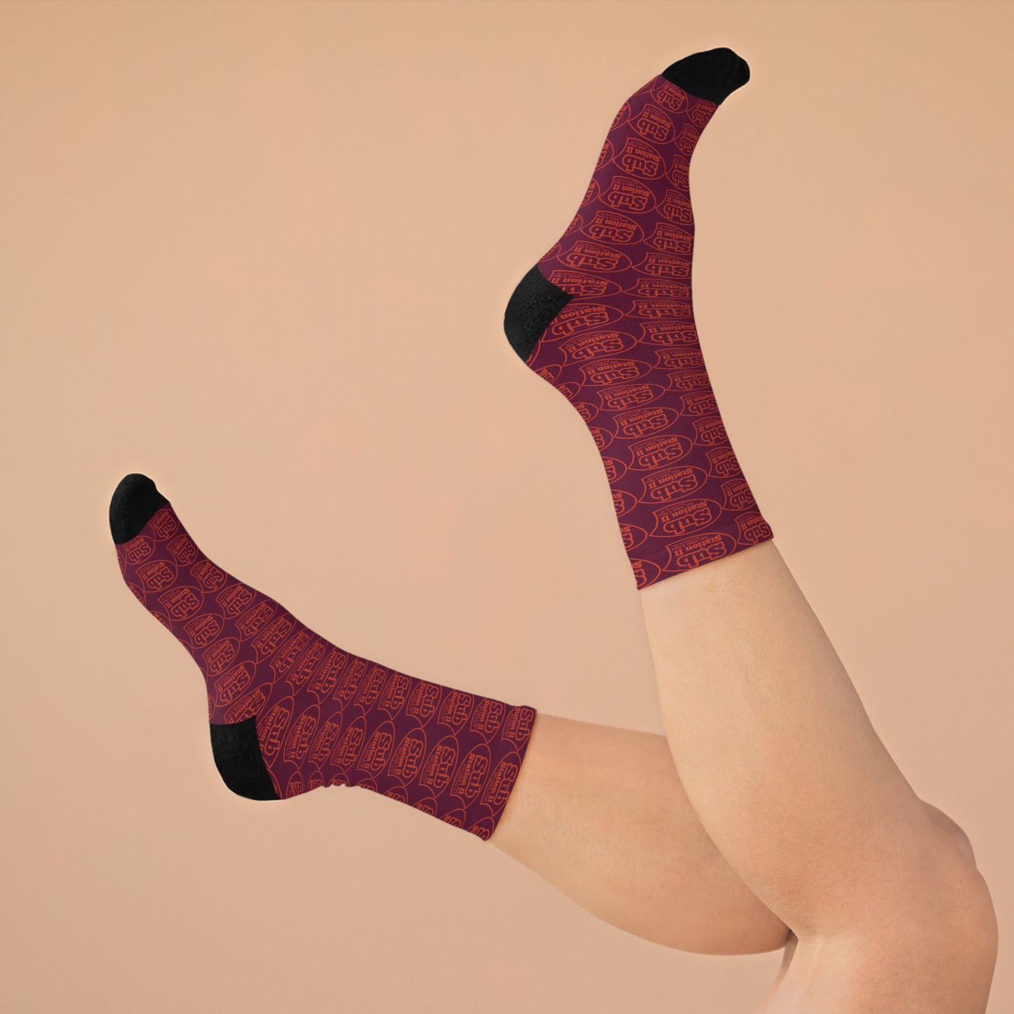 Sub Station II Blacksburg Socks