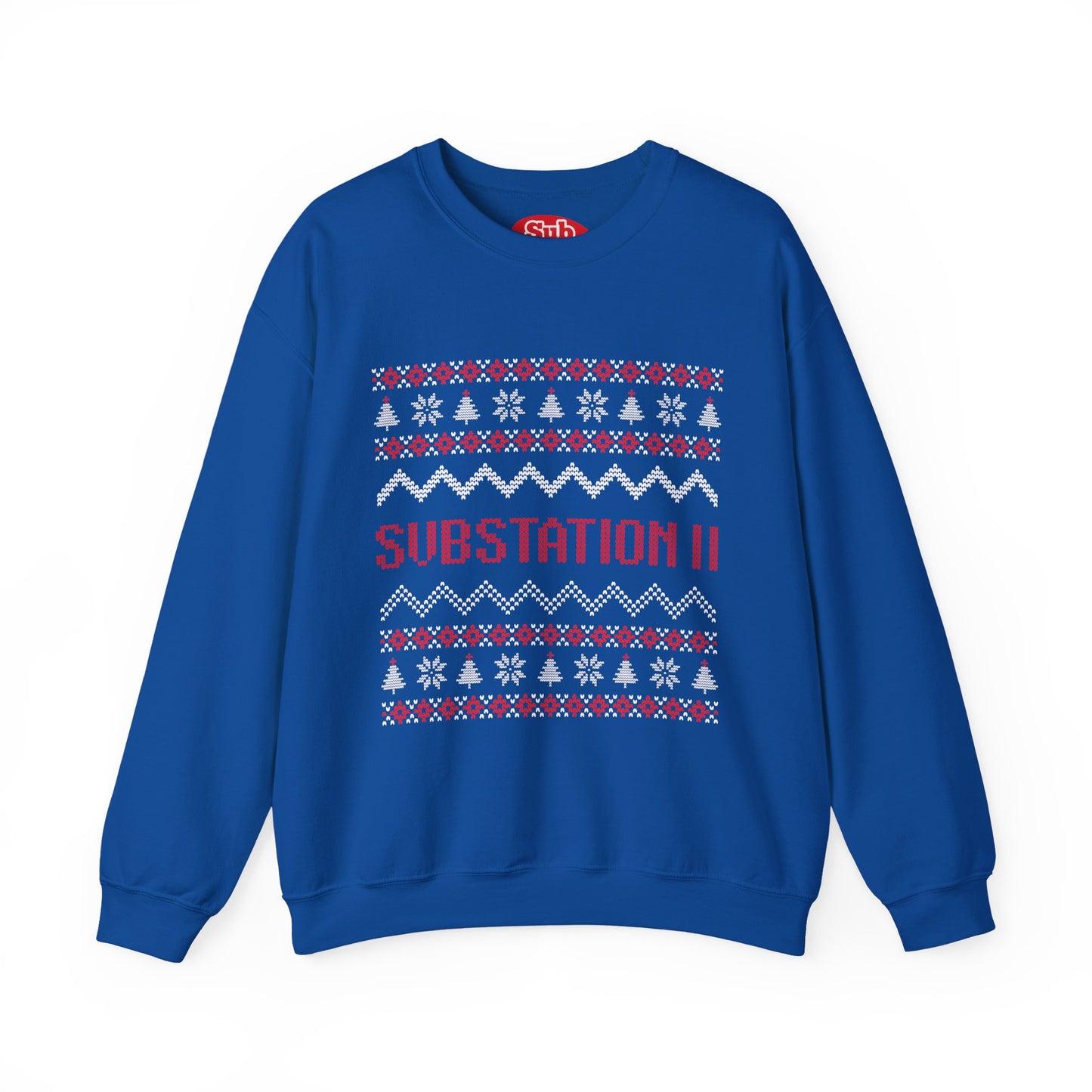 Faux Knit Sub Station II Holiday Sweatshirt