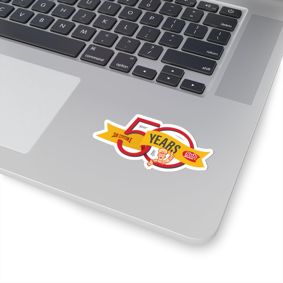 50th Anniversary Sticker