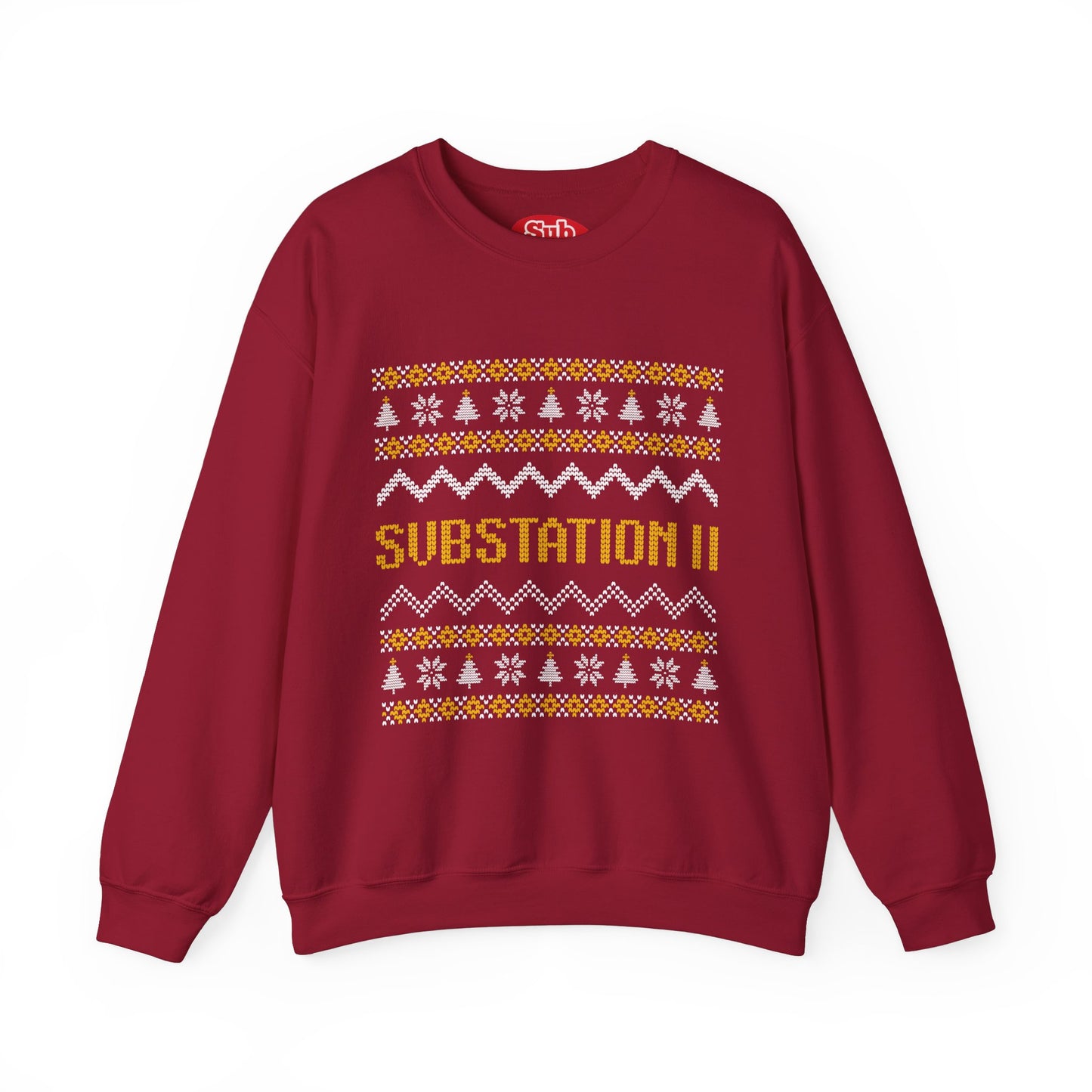 Faux Knit Sub Station II Holiday Sweatshirt