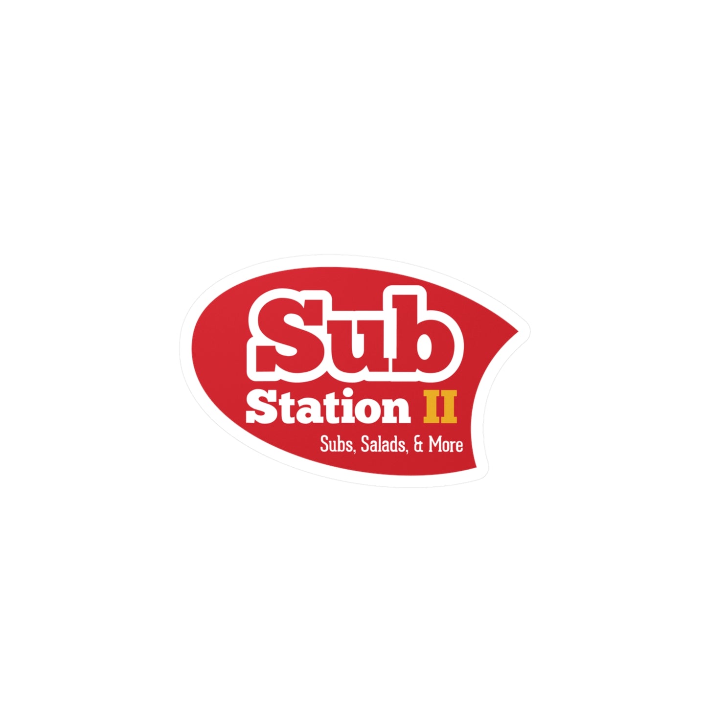 Sub Station II Decal