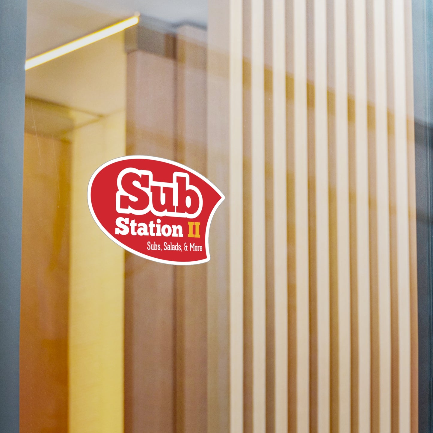 Sub Station II Decal