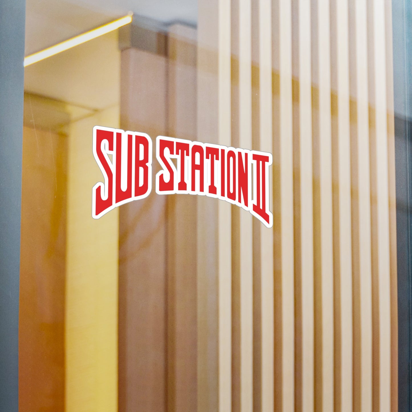Retro Sub Station II Decal