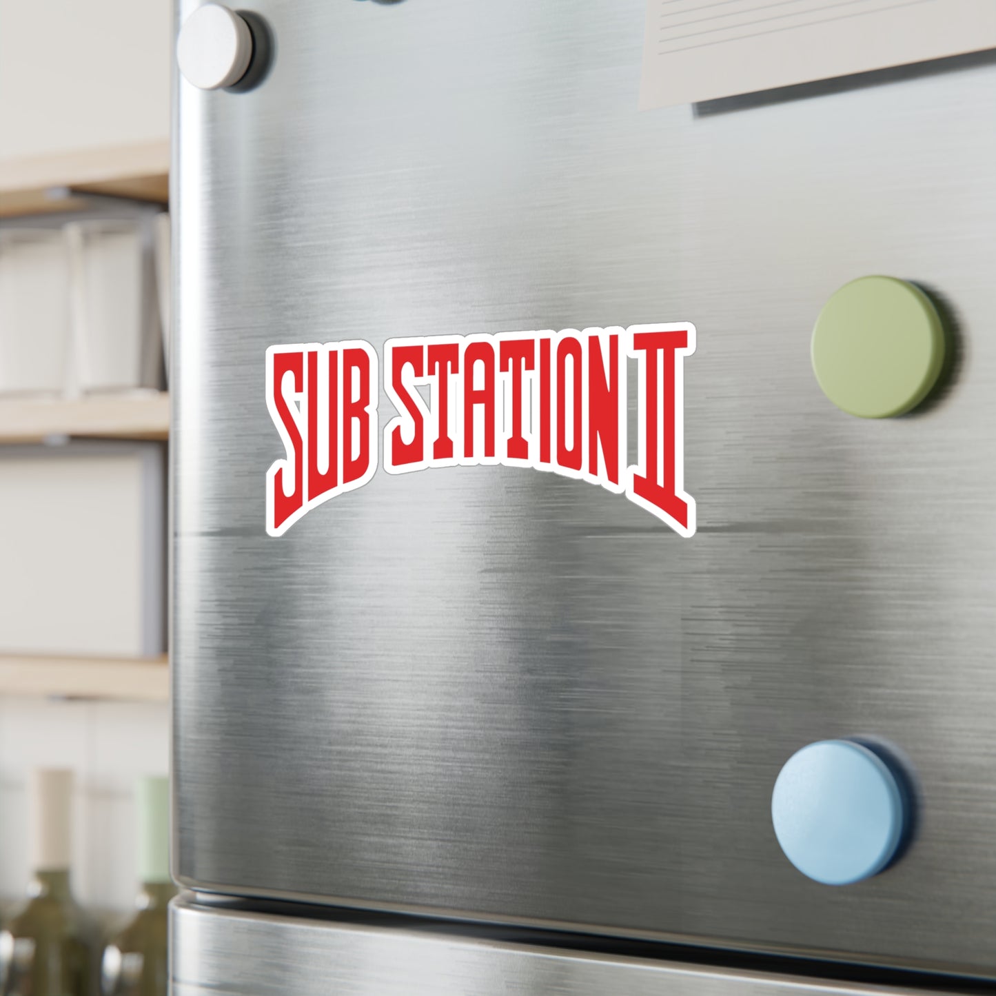 Retro Sub Station II Decal