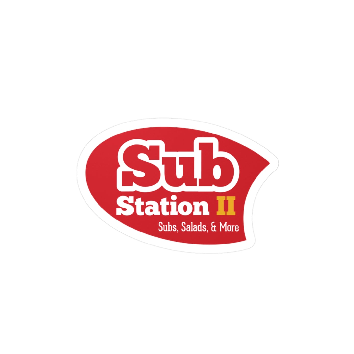 Sub Station II Decal