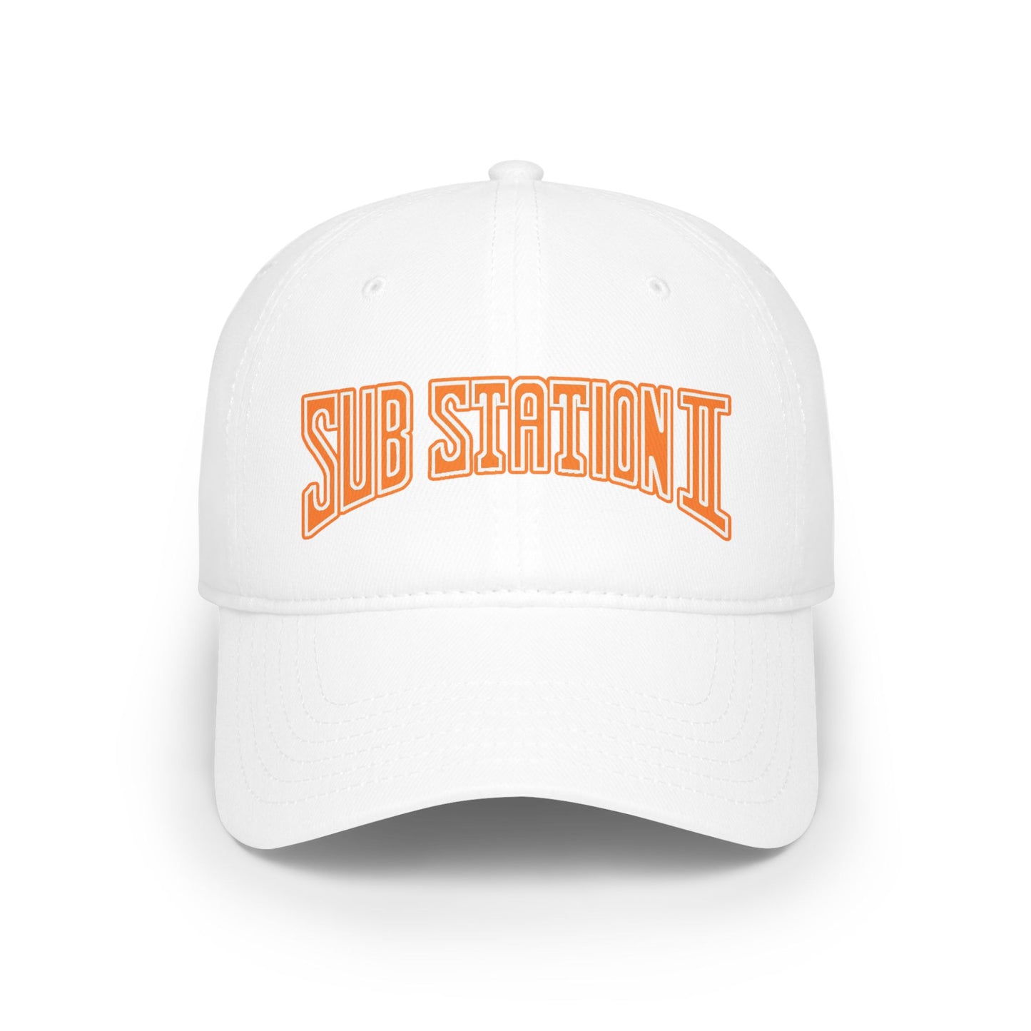 Orange & White Sub Station II Hat