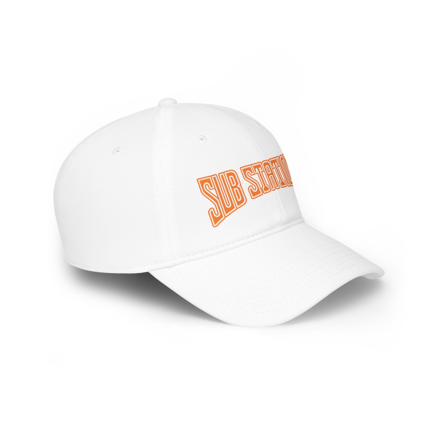 Orange & White Sub Station II Hat