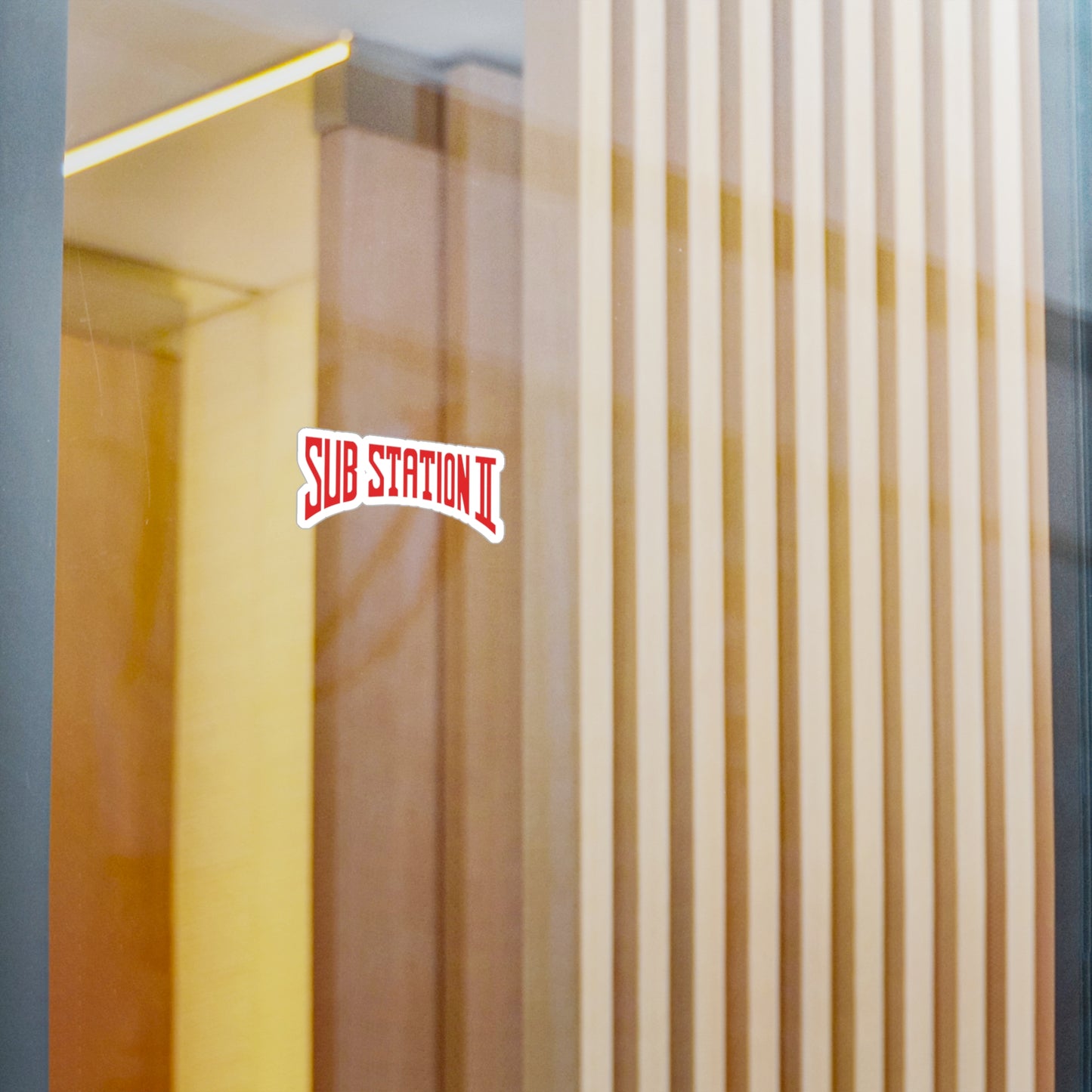 Retro Sub Station II Decal