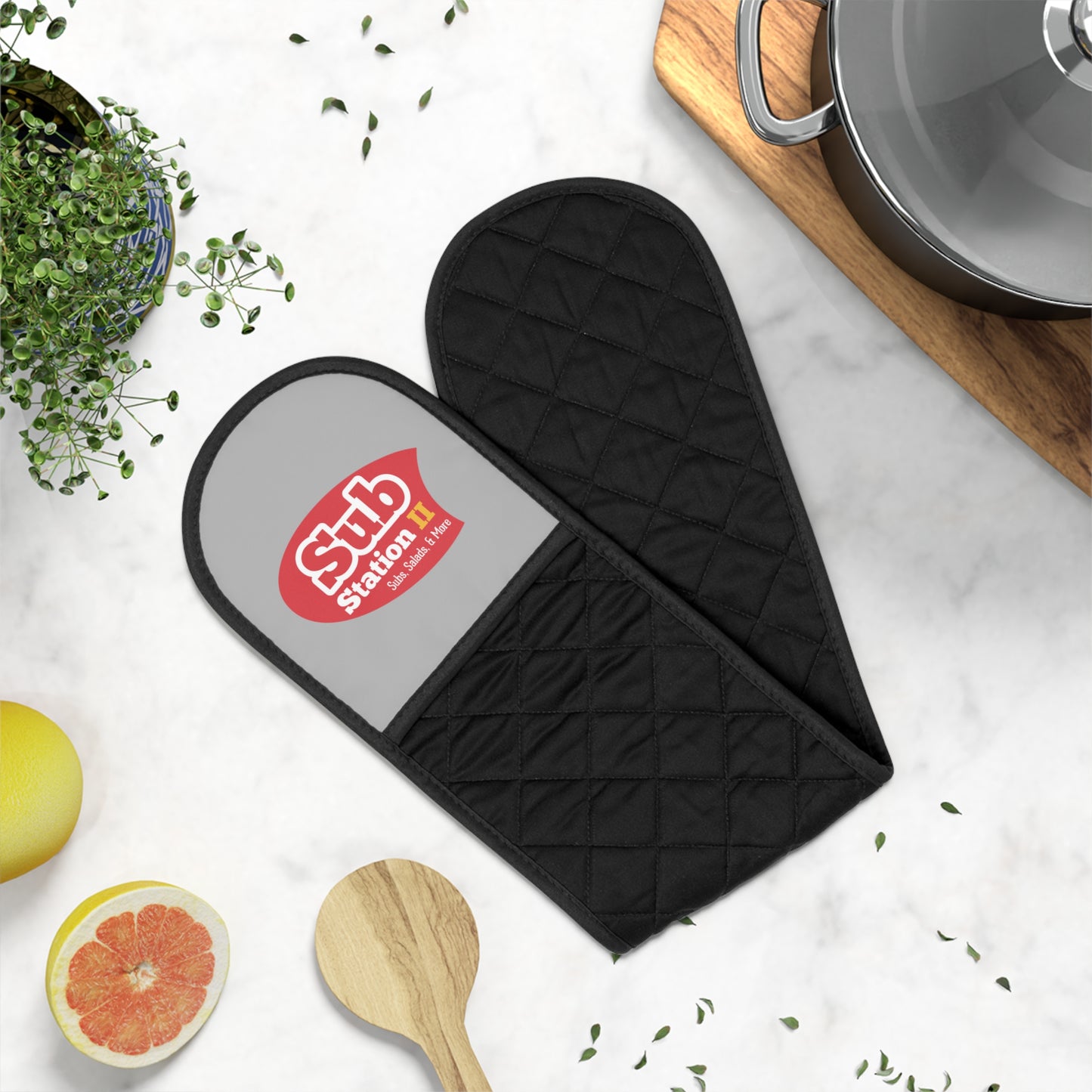 50th Anniversary Oven Mitts/Sleeve