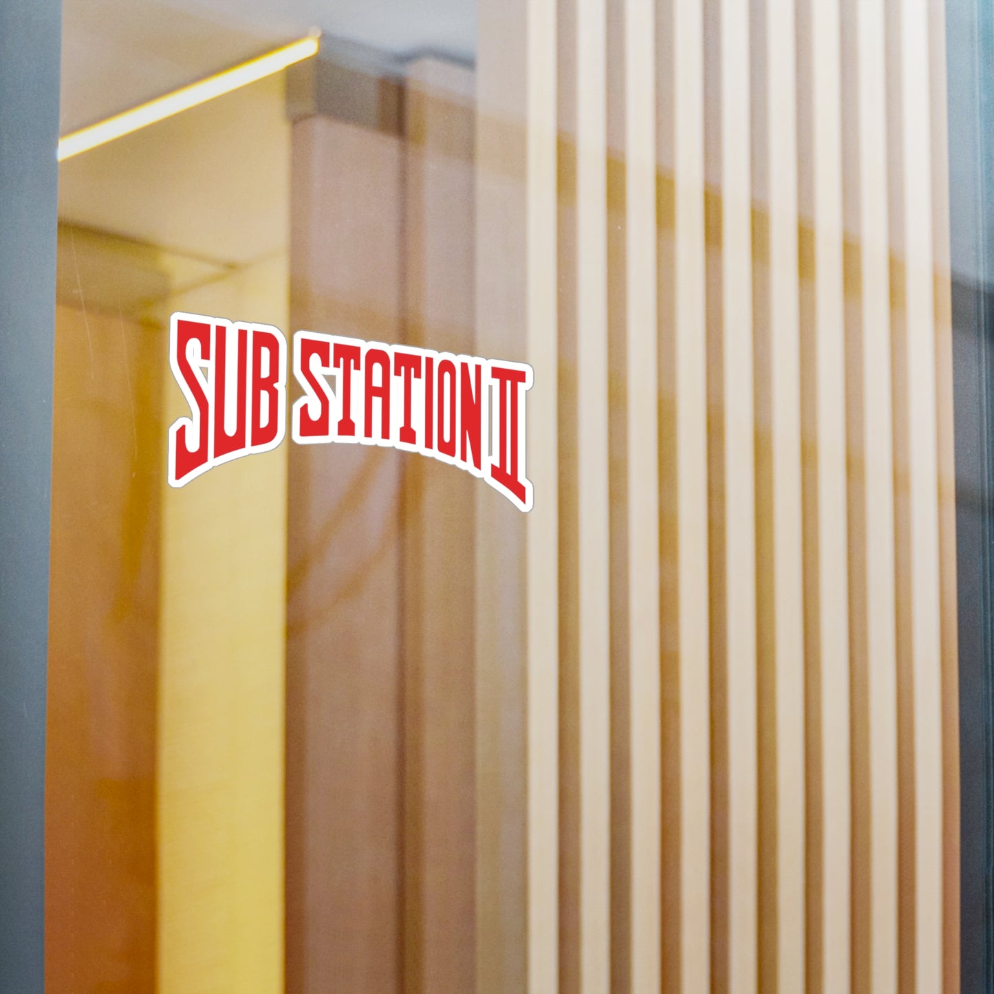 Retro Sub Station II Decal
