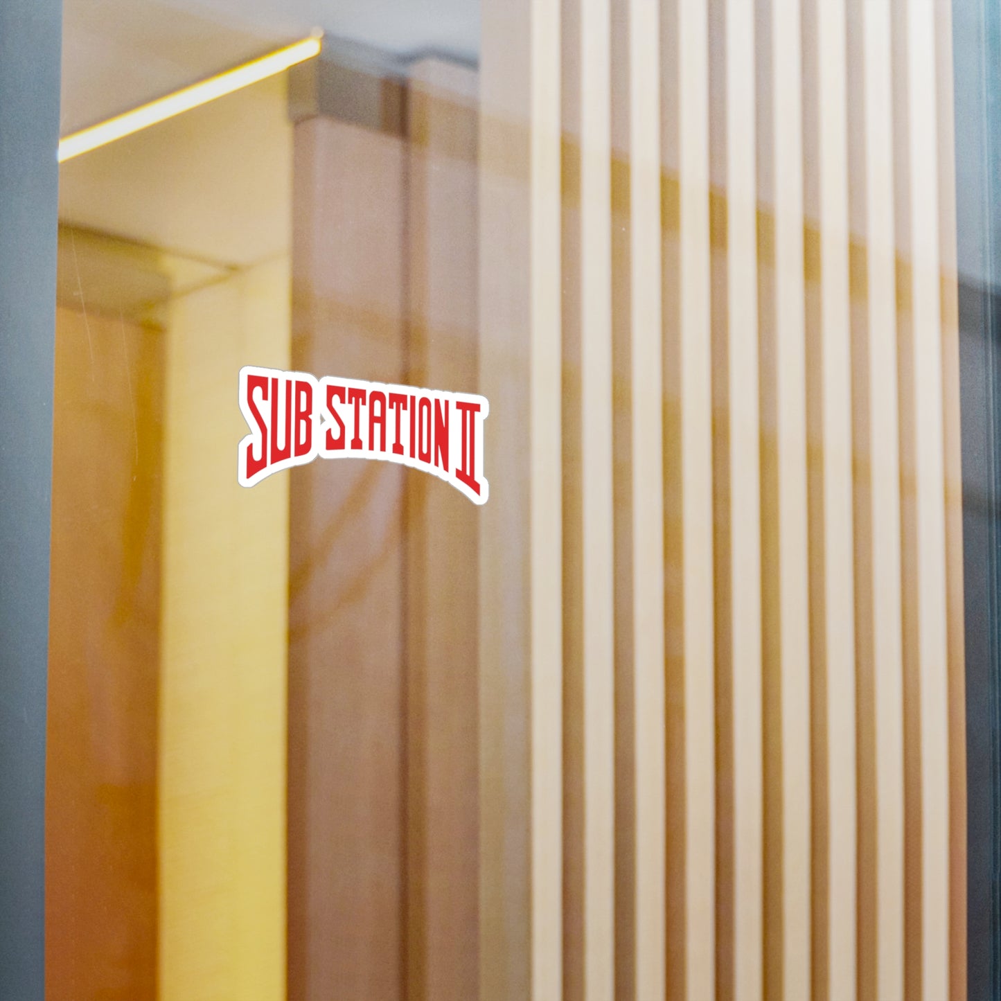 Retro Sub Station II Decal